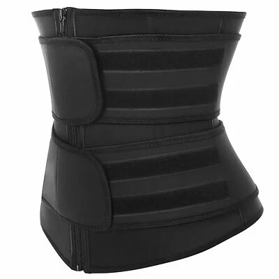 Hombres Entrenador de Cintura Corsé Sauna Sudor Pérdida de Peso Modelador Corporal Yoga Cinturón Más Delgado Foto 1 de 3