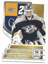TOMAS VOKOUN 2003-04 Pacific Crown Royale #58 NM-MT Nashville Predators