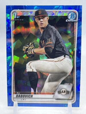 2020 Bowman Draft Sapphire Edition #BD-148 RJ Dabovich - Image 1 of 2
