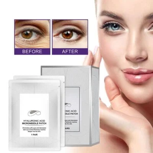 Hyaluronic Acid Eye Patches 1–10PCS Microneedle Gel Pads for Anti Wrinkle GTR9 - Imagen 1 de 17