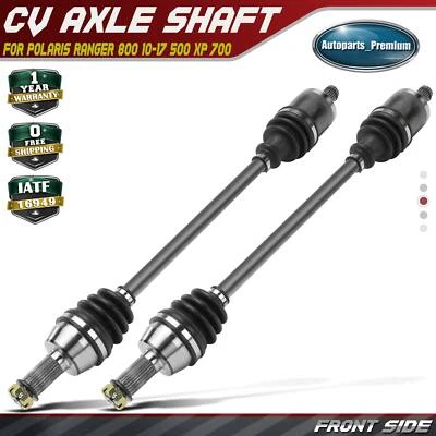 2x Front Left & Right CV Axle Assembly for Polaris Ranger 800 10-17 500 XP 700 - Image 1 of 4