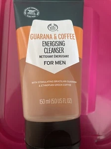 The Body Shop Guarana & Coffee Energising Cleanser Face Wash For Men 150ml Rare - Picture 1 of 1