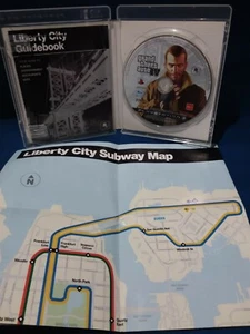Grand Theft Auto IV : Playstation 3, PS3 Game Complete with book and Map - Picture 1 of 5