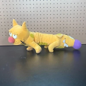 Rare Vintage CatDog Nickelodeon Viacom Plush 1999 Stretch Toy by Mattel - Picture 1 of 5