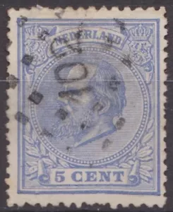 Puntstempel 102 (Terborgh) op NVPH nr 19 - Afbeelding 1 van 1