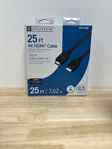 Utilitech 25 foot 4k HDMI Cable - Picture 1 of 4