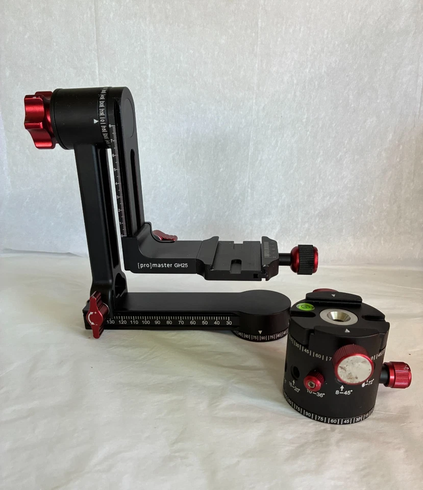 Promaster GH25 Gimbal Tripod Head AND Promaster PH25 Panoramic Head - Image 1 of 4