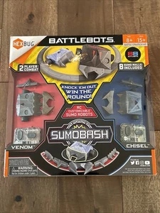 Hexbug BattleBots SumoBash Robots Veneno y cincel controlados a distancia (nuevo en caja) - Imagen 1 de 4