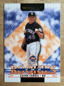 2002 Donruss Rookies #58 Jaime Cerda RC - Picture 1 of 2
