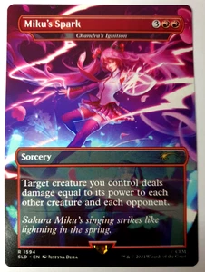 MTG: Secret Lair Hatsune Miku - Miku's Spark - Rare - NM 1594 - Picture 1 of 1