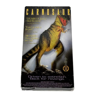 Carnosaur VHS OOP 90s Horror Camp Roger Corman T-Rex Dinosaur Cult Monster Movie - Image 1 of 4