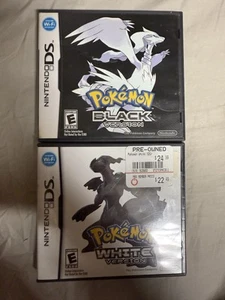 Pokemon Black and White, AUTHENTIC & TESTED. Has Case, Cart & manual In Picture - Picture 1 of 24