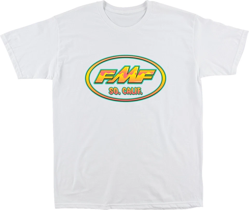 FMF Splash Mens Short Sleeve T-Shirt White - Image 1 of 1