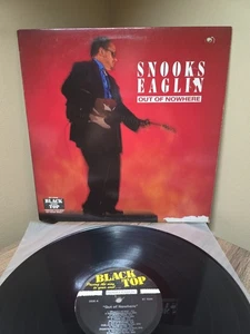 Snooks Eaglin - Out of Nowhere - Vinyl LP 1989 Black Top Records EX/VG+ - Foto 1 di 7