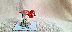 LITTLE CRITTERZ Flamingo "Wade" Miniature Figurine New FREE SHIPPING LC939 - Picture 1 of 6