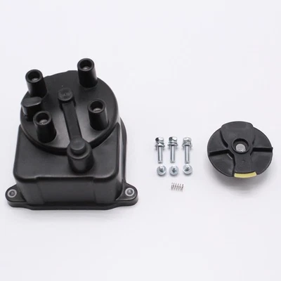 Car Ignition Distributor Cap and Rotor Kit 30102-p54-006 Easy to Install Replace - Image 1 of 4
