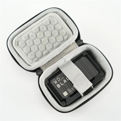 Portable Storage Case Carry Box For Western Digital WD-BLACK D30 Game Drive SSD - Image 1 of 4
