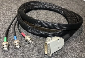 Audio Video Cable 3 Wire BNC to Serial - Picture 1 of 3