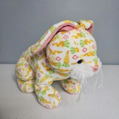 Webkinz Bunny CARROTS HM754 Plush Rabbit Easter Stuffed Animal Ganz NO CODE 10" - Image 1 of 4