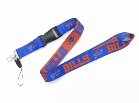 Buffalo Bills Lanyard Keychain Key Chain NFL New FREE SHIPPING Cover