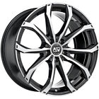 ALLOY WHEEL MSW MSW 48 FOR AUDI RS 5 8X19 5X112 GLOSS BLACK FULL POLISHED G8J