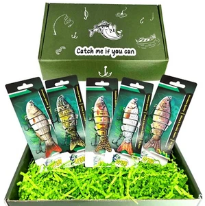 Gift for men | Fishing Gift for Dad | Bass Fishing Set | Gift for him | Fishing - Picture 1 of 5