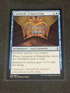 Magic the Gathering Amonkhet Cartouche of Knowledge - Picture 1 of 2