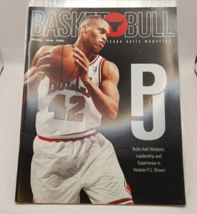 2006 Basket Bull Magazine PJ Brown Cover V16 I10 Chicago Bulls Hinrich Poster - Picture 1 of 3