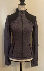 Lululemon Size 4 Former Jacket Slub Denim - Picture 1 of 9