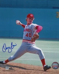 Signed  8x10 Doug Bair Cincinnati Reds Autographed photo w/Show Ticket - Picture 1 of 1