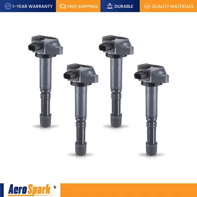 Paquete de 4 bobinas de encendido para Honda Accord 2013-2017 2015-2019 CR-V l4 2,4 L UF712 Foto 1 de 4