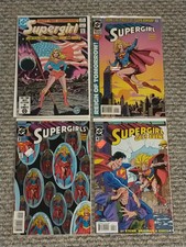 Lot of 4 classic SUPERGIRL DC COMICS 1983 Anniversary issue & 1994 miniseries