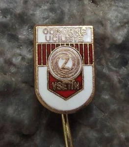 CZ Weapons Pistols & Rifles Gun Company Professional Teacher ID Tag Pin Badge - Picture 1 of 3