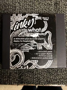 Pimoroni Inky What BLACK AND WHITE EPAPER FOR Raspberry Pi - Imagen 1 de 2