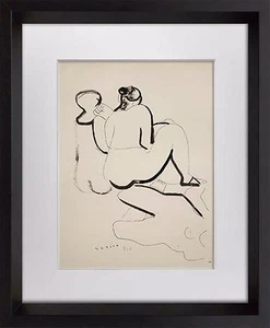 Marino MARINI Litografia FIRMATA EDIZIONE SRL ""Forma"" 1942 +TELAIO 20x24in - Foto 1 di 10