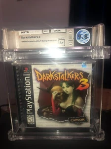 Darkstalkers 3 - Sony PlayStation PS1 Capcom WATA Graded 9.8 A+ Factory Sealed🟦 - Picture 1 of 2