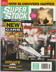 SUPER STOCK & DRAG ILLUSTRATED MAGAZINE " NEW CARS-TOP FUEL PRO MOD " JUNE 1991 - Bild 1 von 3
