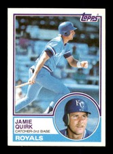 1983 Topps #264 Jamie Quirk NM/NM+ Royals 245028