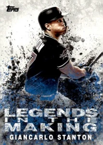 2018 Topps Legends In The Making #LTM-GS Giancarlo Stanton Miami Marlins - Picture 1 of 2
