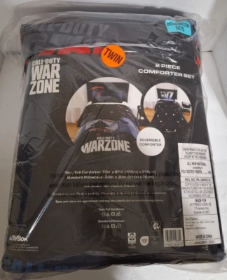 New Call of Duty Warzone Nuketown 2-Piece Twin/Full Reversible Comforter - Image 1 of 4