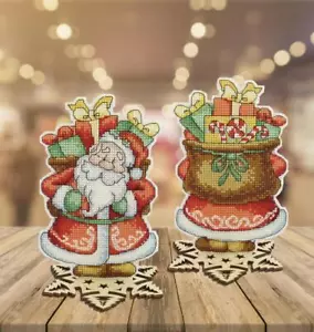 Kit de punto de cruz hágalo usted mismo "Cuento de hadas. Santa Claus" - Imagen 1 de 6