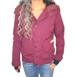 Burton DryRide Burgundy Wine Purple Ski Snowboarding Winter Jacket Sz XS - Picture 1 of 11