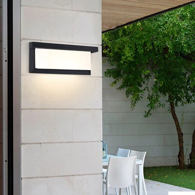 LED outdoor light wall lamp IP65 outdoor lamp balcony house entrance lighting New - Image 1 of 4