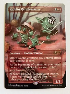 Goblin Rabblemaster *Non-Foil* SECRET LAIR: Valentine’s Day 2021 MT/NM MTG - Picture 1 of 2