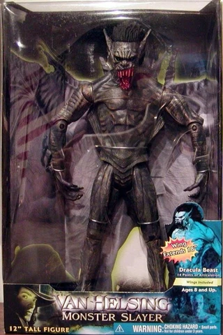 Van Helsing "Dracula Beast" 12" Figure by Jakks Toys (2004) "New" Factory Sealed Cover