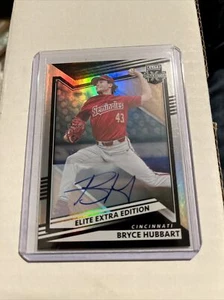 2022 Elite Extra Edition BRYCE HUBBBART AUTO! rc rookie rare reds - Picture 1 of 3
