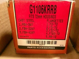 G1106KRRB TIMKEN RELUBICANTE COJINETE DE INSERCIÓN-1-3/8" ID- ANILLO INTERIOR ANCHO C5 - Imagen 1 de 2