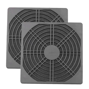 2 StüCke Staubdichter GebläSe Schutz ABS Computer Ventilator Grill 120 Mm L5815 - Bild 1 von 6