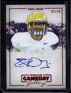 2013 Press Pass Gameday Gallery #GG-ER Eric Reid Red #/50 - Picture 1 of 2