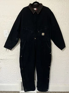 Carhartt X01 BLK Duck Quilted Overall Herren Vintage Made in USA 48 Regular - Bild 1 von 11